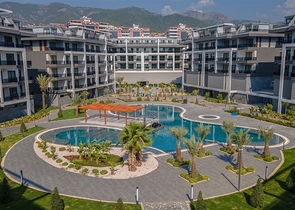 Новый пентхаус 2+1 в одном из лучших комплексов в районе Оба