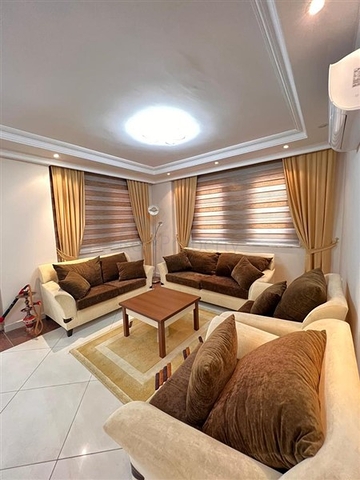 Квартира 2+1 в жилом комплексе в районе Конаклы