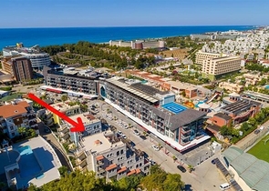 Квартира 2+1 в жилом комплексе в районе Конаклы