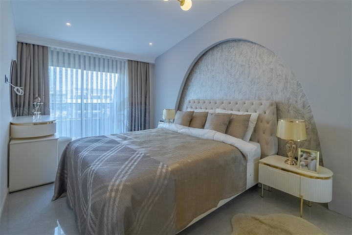 Дизайнерская квартира 2+1 в районе Оба 