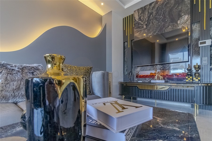 Дизайнерская квартира 2+1 в районе Оба 