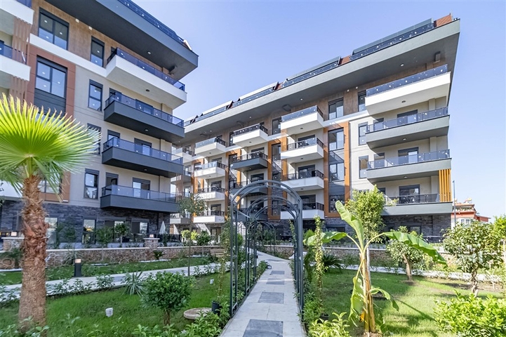 Дизайнерская квартира 2+1 в районе Оба 