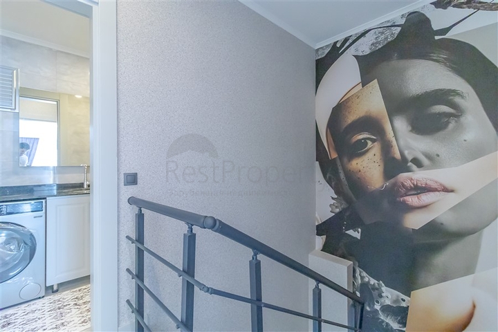 Дизайнерская квартира 2+1 в районе Оба 