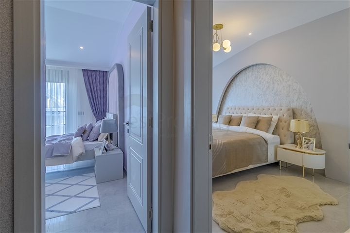 Дизайнерская квартира 2+1 в районе Оба 