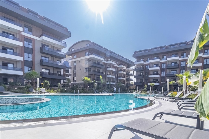 Дизайнерская квартира 2+1 в районе Оба 