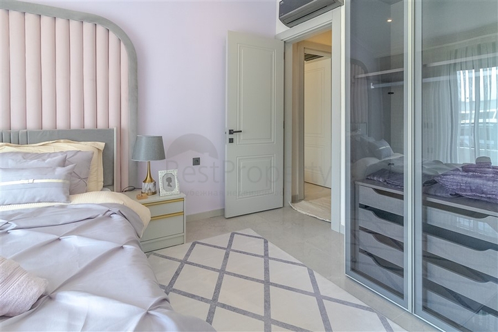 Дизайнерская квартира 2+1 в районе Оба 