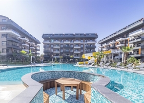 Дизайнерская квартира 2+1 в районе Оба 