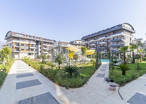 Дизайнерская квартира 2+1 в районе Оба 