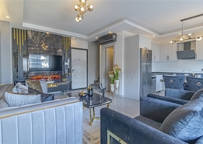 Дизайнерская квартира 2+1 в районе Оба 