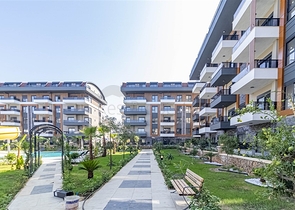 Дизайнерская квартира 2+1 в районе Оба 