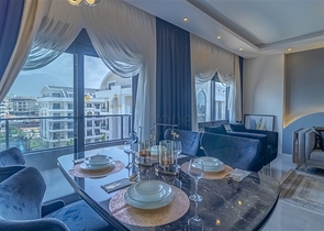 Дизайнерская квартира 2+1 в районе Оба 