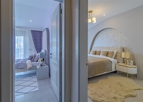 Дизайнерская квартира 2+1 в районе Оба 