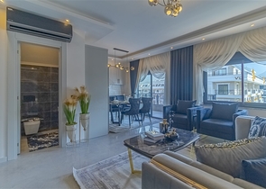 Дизайнерская квартира 2+1 в районе Оба 