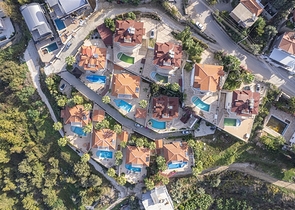 Вилла 4+1 в районе Каргыджак