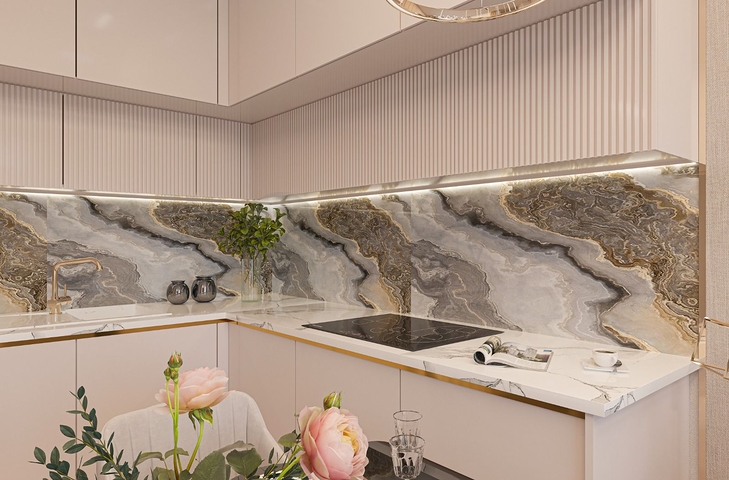 Квартира 1+1 в премиальном комплексе в центре Алании