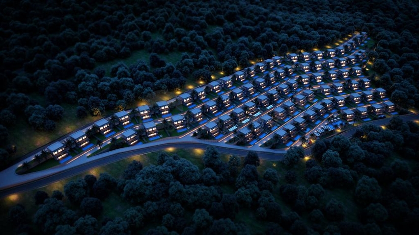 Комплекс Вилл в  современном дизайне в исторической части, города Бодрум.