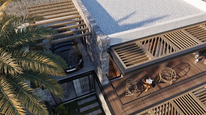 Комплекс Вилл в  современном дизайне в исторической части, города Бодрум.