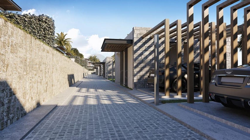 Комплекс Вилл в  современном дизайне в исторической части, города Бодрум.