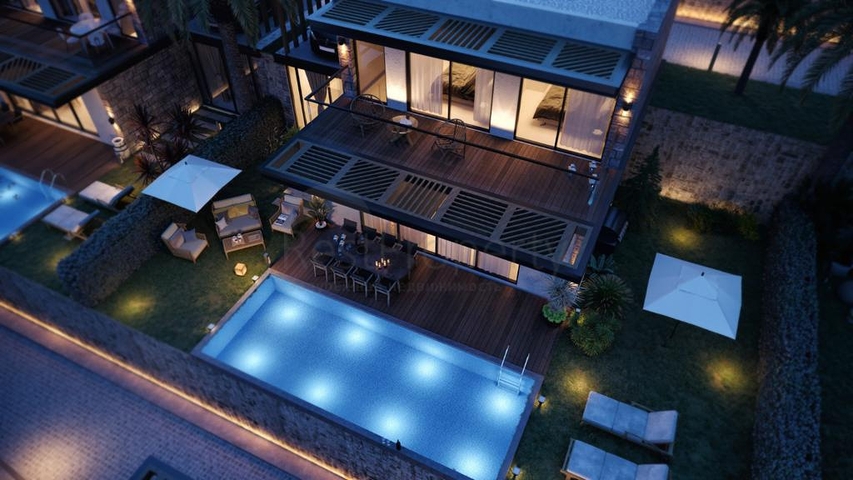 Комплекс Вилл в  современном дизайне в исторической части, города Бодрум.