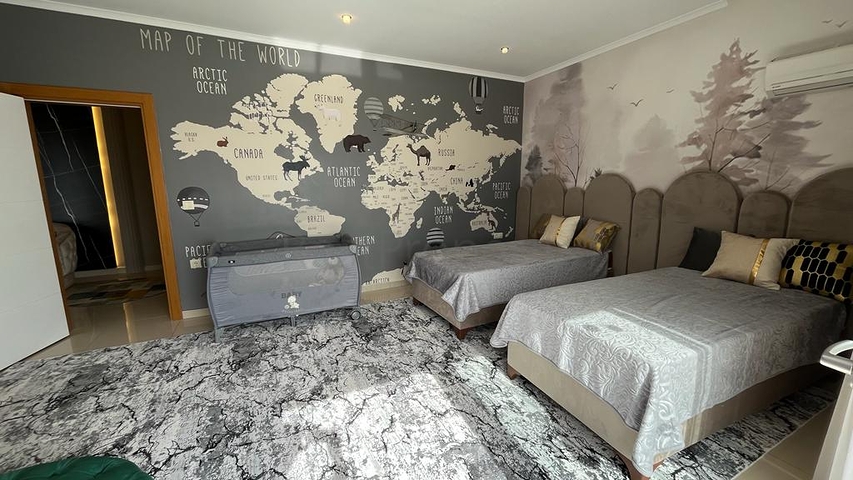 Просторный пентхаус 4+1 в популярном жилом комплексе в районе Джикджилли