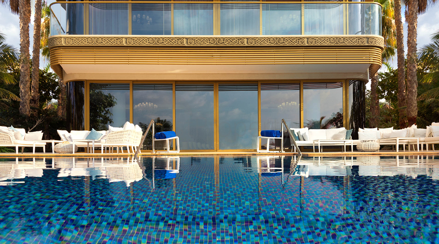 Шестиэтажный Дом с роскошной мебелью и бассейном в Дубай