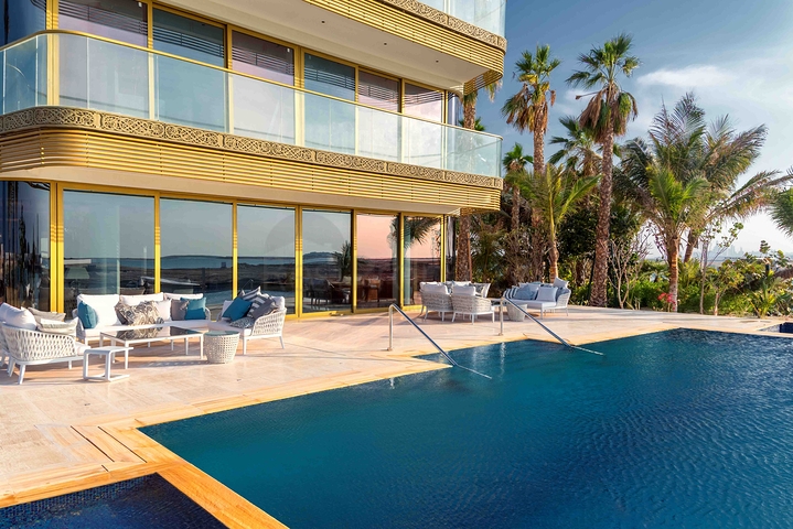 Шестиэтажный Дом с роскошной мебелью и бассейном в Дубай