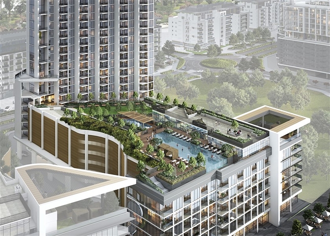 Роскошные квартиры недалеко от центра города в Дубай