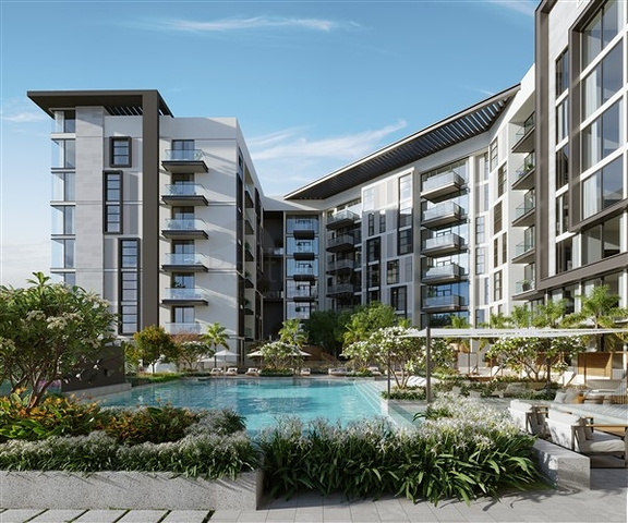 Квартиры в новом проекте в спокойном районе с современной городской жизнью в Дубае