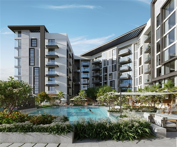 Квартиры в новом проекте в спокойном районе с современной городской жизнью в Дубае