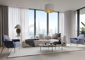 Элитные Квартиры с Видом на Дайнтаун в Дубае