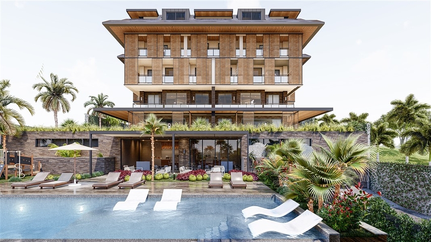 Новый жилой комплекс в уникальной локации в районе Джикджилли