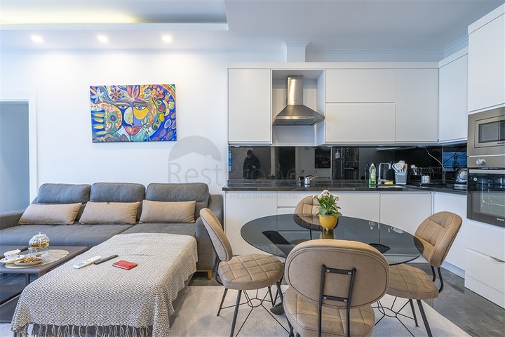 Квартира 1+1 в элитном жилом комплексе в районе Оба