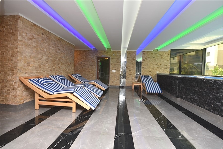 Квартира 1+1 в элитном жилом комплексе в районе Оба