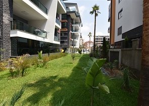 Квартира 1+1 в элитном жилом комплексе в районе Оба