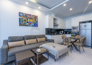 Квартира 1+1 в элитном жилом комплексе в районе Оба