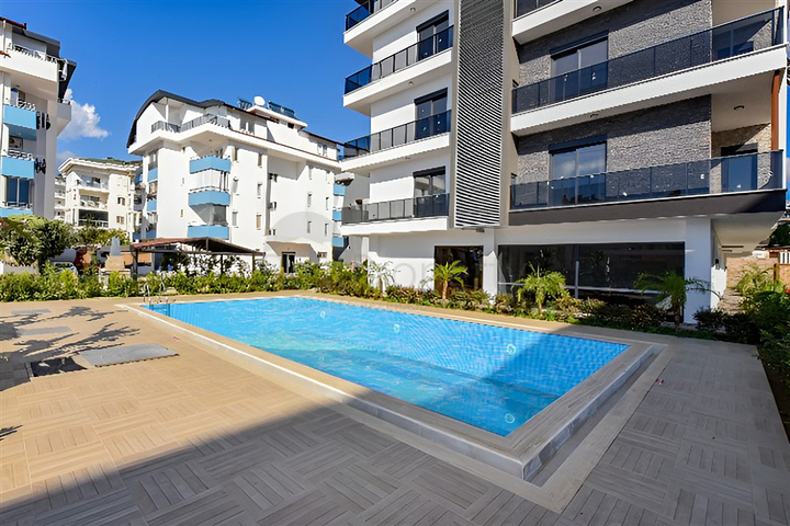 Двухкомнатная квартира в новом комплексе в элитном районе Оба