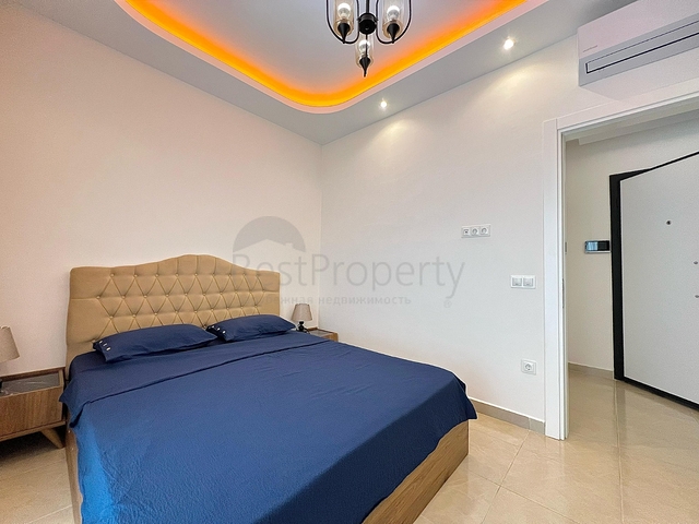 Квартира 1+1 в районе Махмутлар с мебелью и техникой. 