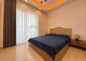 Квартира 1+1 в районе Махмутлар с мебелью и техникой. 