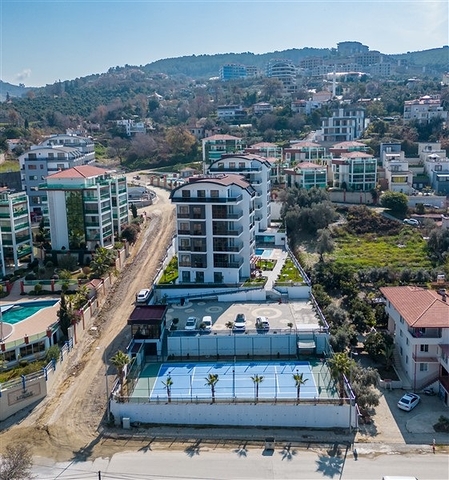 Меблированная трехкомнатная квартира в районе Каргыджак