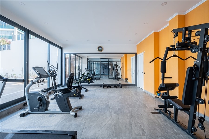 Меблированная трехкомнатная квартира в районе Каргыджак