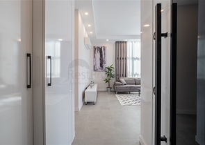 Меблированная трехкомнатная квартира в районе Каргыджак