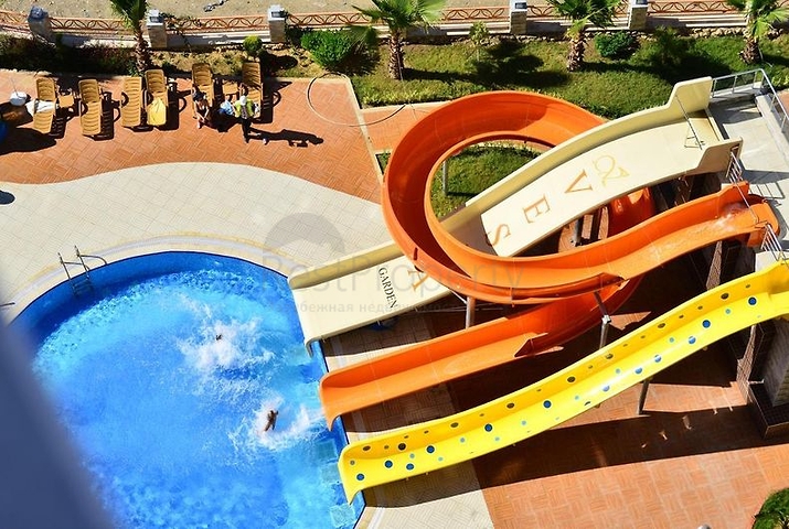 Квартиры 1+1 с панорамным видом на Аланийскую крепость