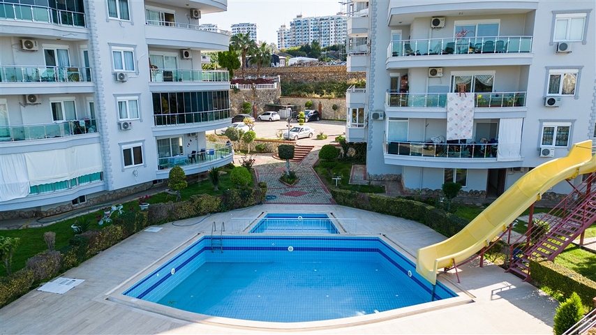 Просторная квартира 2+1 в живописной части района Махмутлар