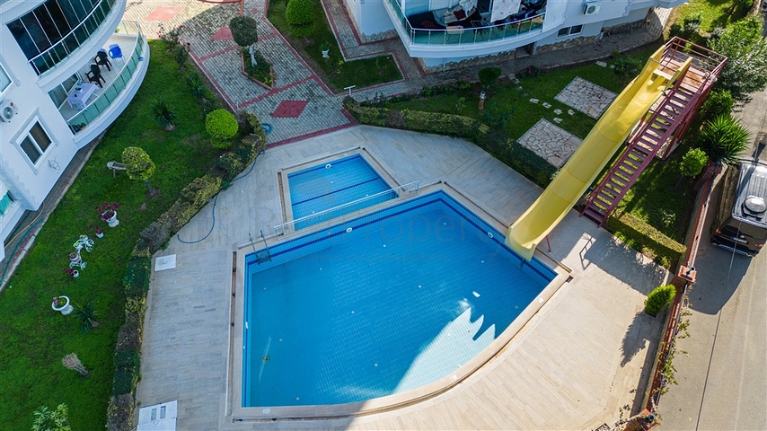 Просторная квартира 2+1 в живописной части района Махмутлар