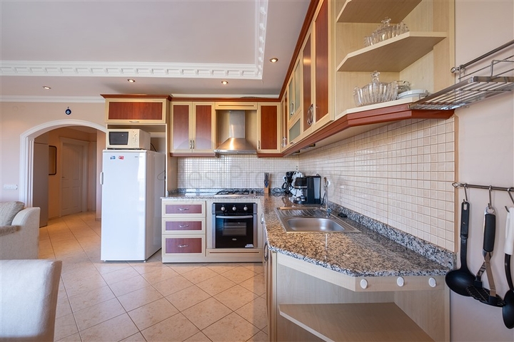 Просторная квартира 2+1 в живописной части района Махмутлар