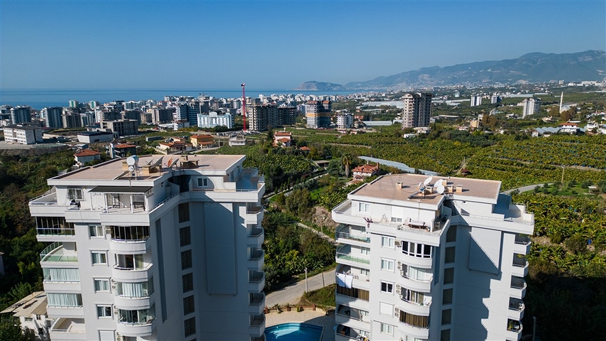 Просторная квартира 2+1 в живописной части района Махмутлар