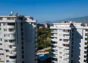 Просторная квартира 2+1 в живописной части района Махмутлар