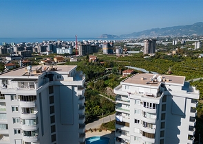 Просторная квартира 2+1 в живописной части района Махмутлар