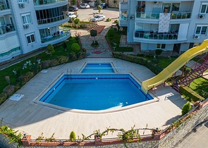 Просторная квартира 2+1 в живописной части района Махмутлар