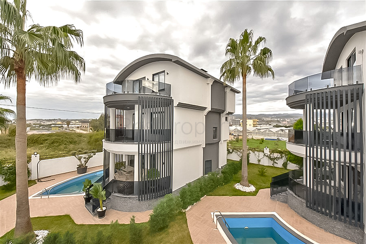 Стильная вилла 4+1 в районе Паяллар